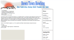 Desktop Screenshot of downtown-bowling.no